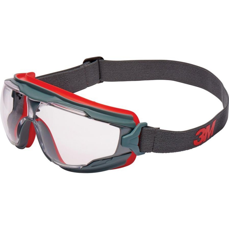 3M Gogglegear 500 Series Scotchgard Anti-Fog Goggles - Recommended For: Eye - Splash, Ultraviolet Protection - Gray - 10 / Carton