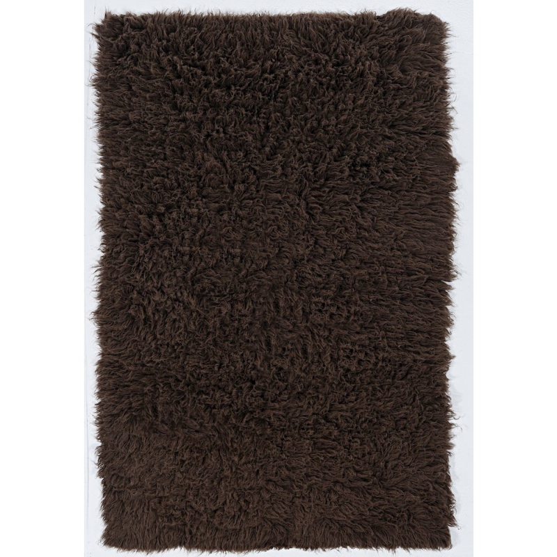 New Flokati 1400Gram Cocoa 3.6X5.6 Rug