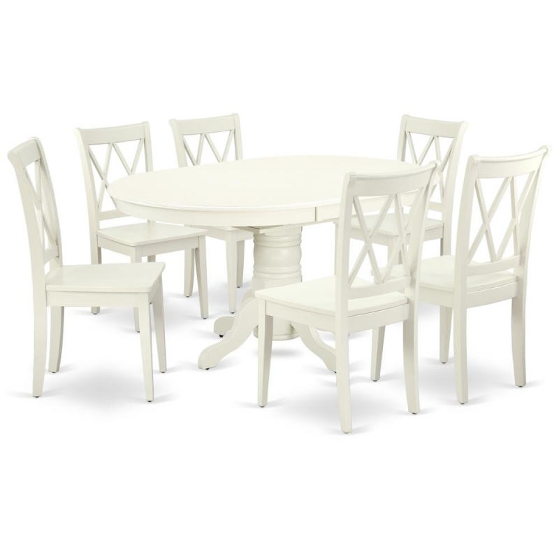 Dining Room Set Linen White
