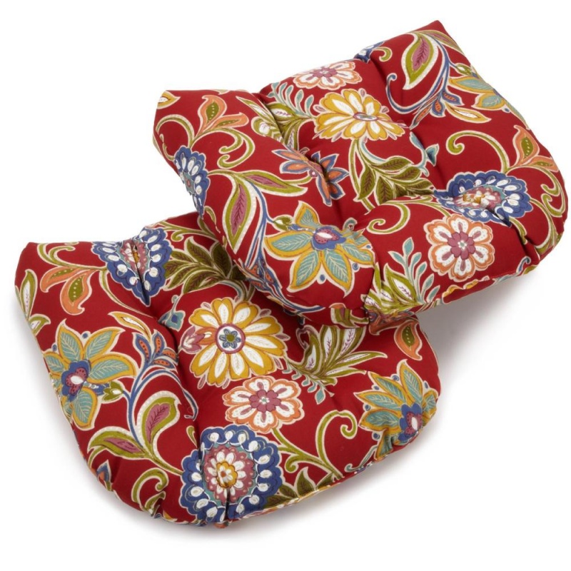 19-Inch U-Shaped Outdoor Dining Chair Cushion Set of 2