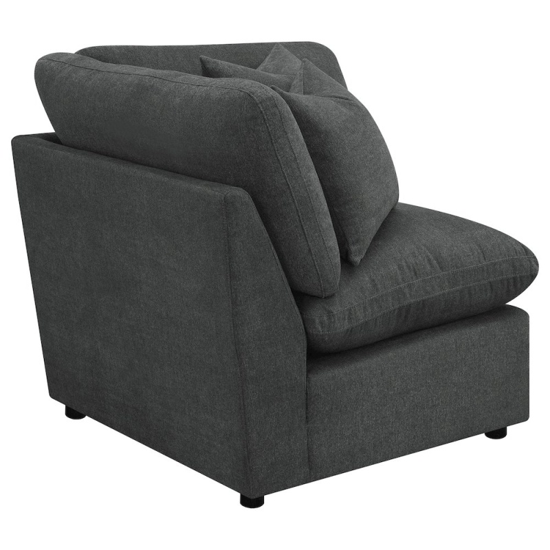 Collins Modular Corner Chair Dark Grey