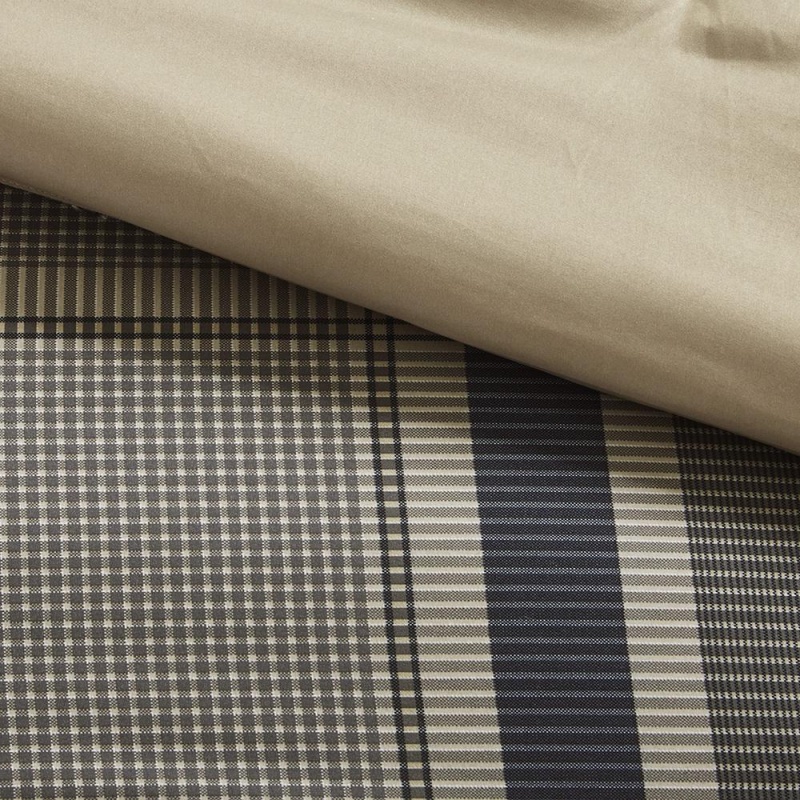 Plaid Comforter Set With Bed Sheets