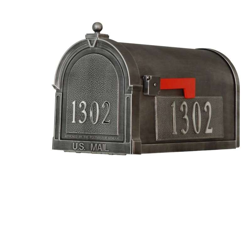 Berkshire Curbside Mailbox With Front And Side Numbers