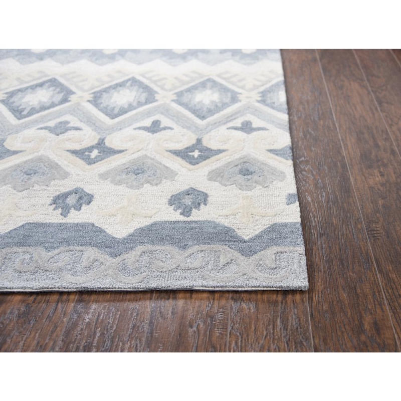 8' X 10' Hand-Tufted Rectangle Rug