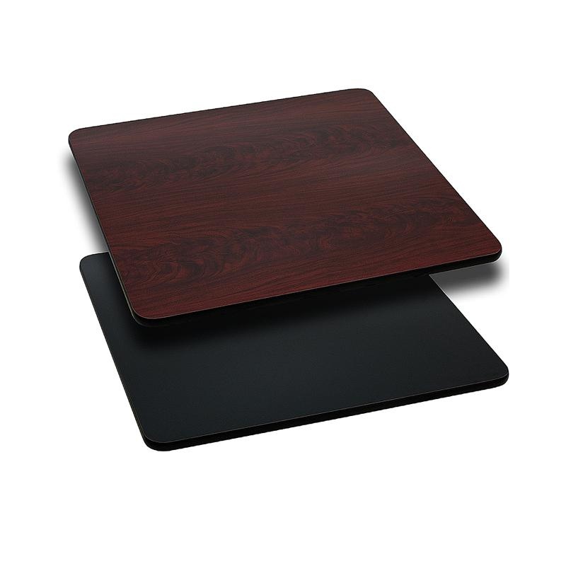 30'' Square Table Top With Reversible Laminate Top
