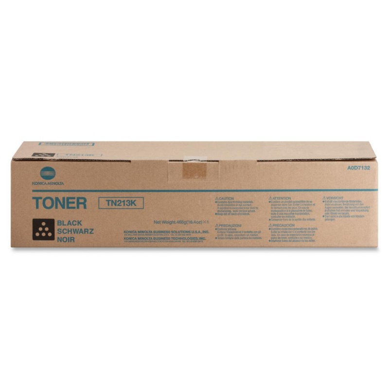 Konica Minolta Tn-213K Original Toner Cartridge - Laser - 24500 Pages - Black - 1 Each