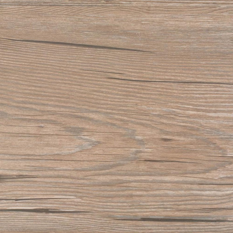Vidaxl Self-Adhesive Pvc Flooring Planks 54 Ftâ² 0.08" Oak Brown