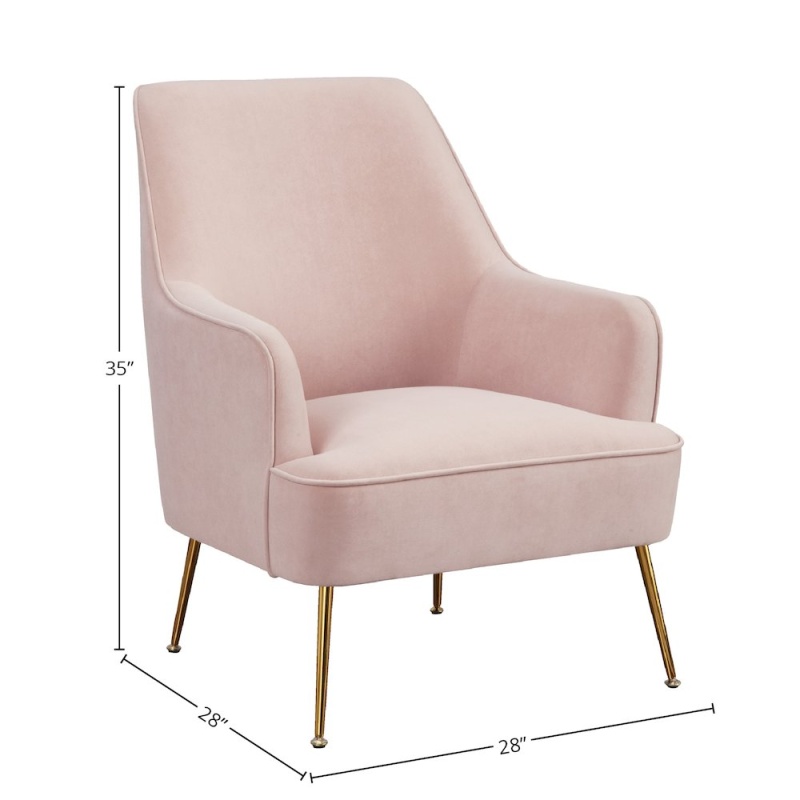 Rebecca Leisure Chair, Pink