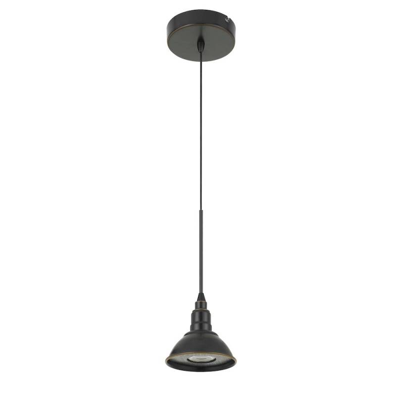 Kampia Intergrated Led 10W, 800 Lumen, 80 Cri Dimmable Metal Pendant Fixture