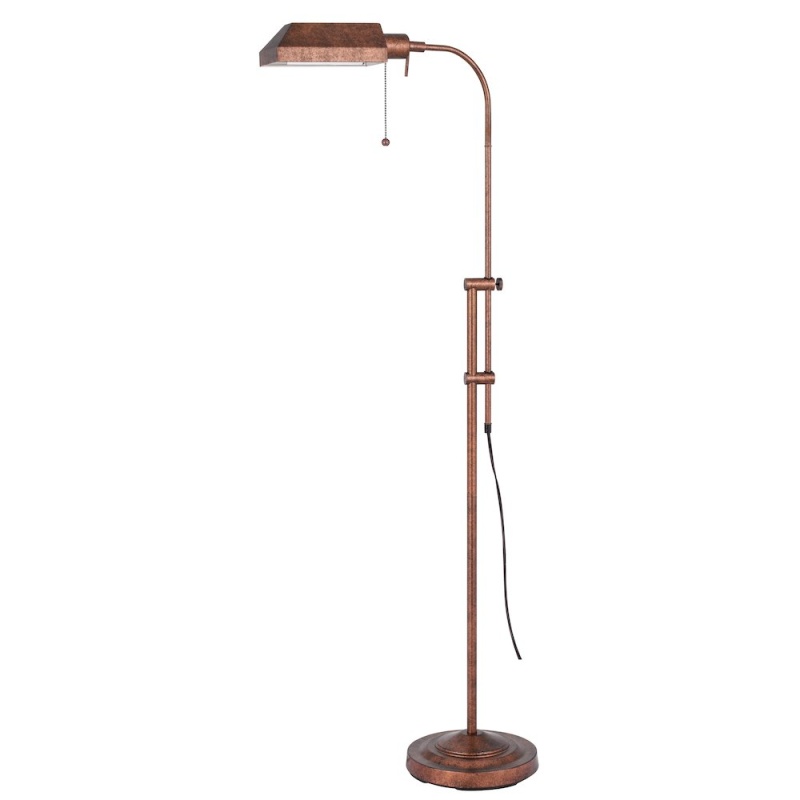 100W Pharmacy Floor Lamp with Adjustable Pole