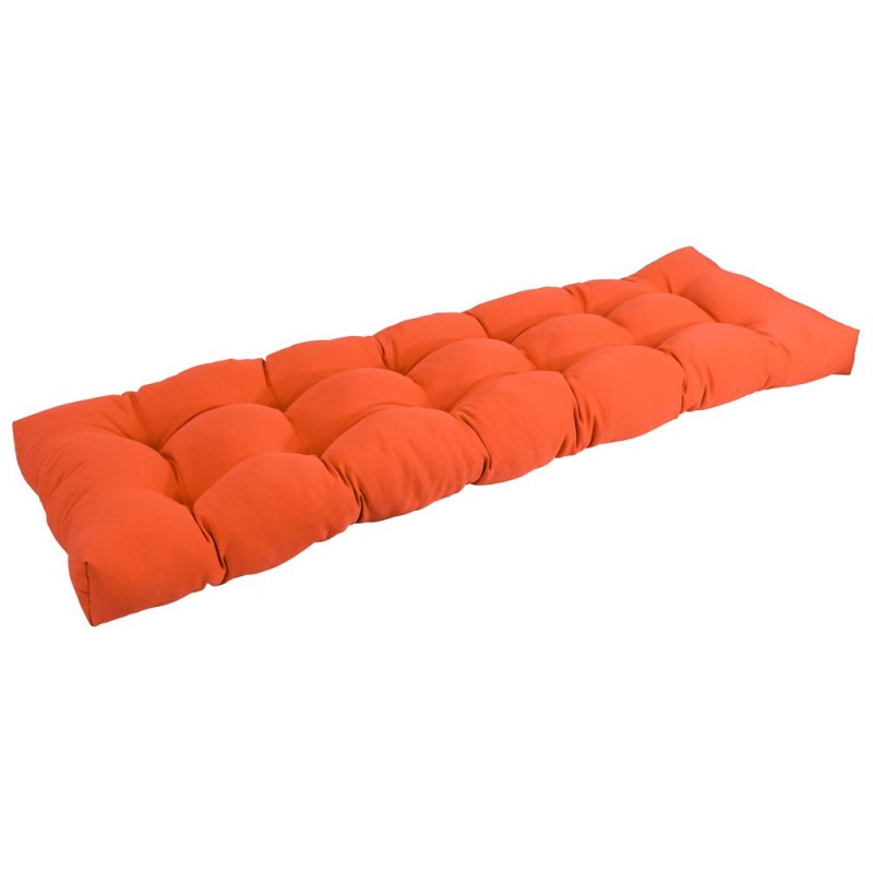 55-Inch By 19-Inch Tufted Solid Twill Bench Cushion