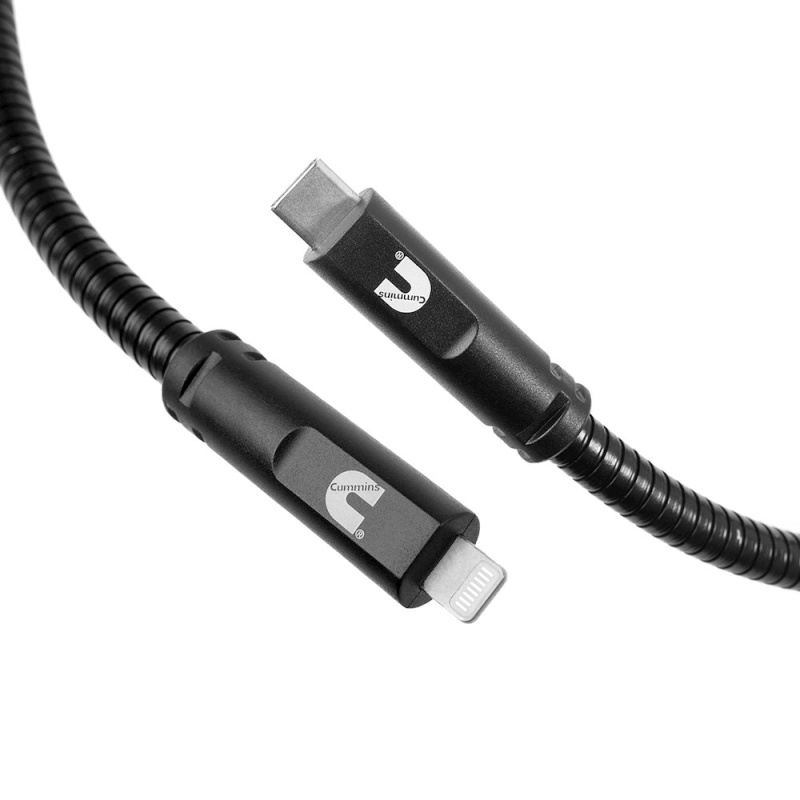 Steel Braided Usb-C(R) Lightning(R) Charging Cord 4Ft