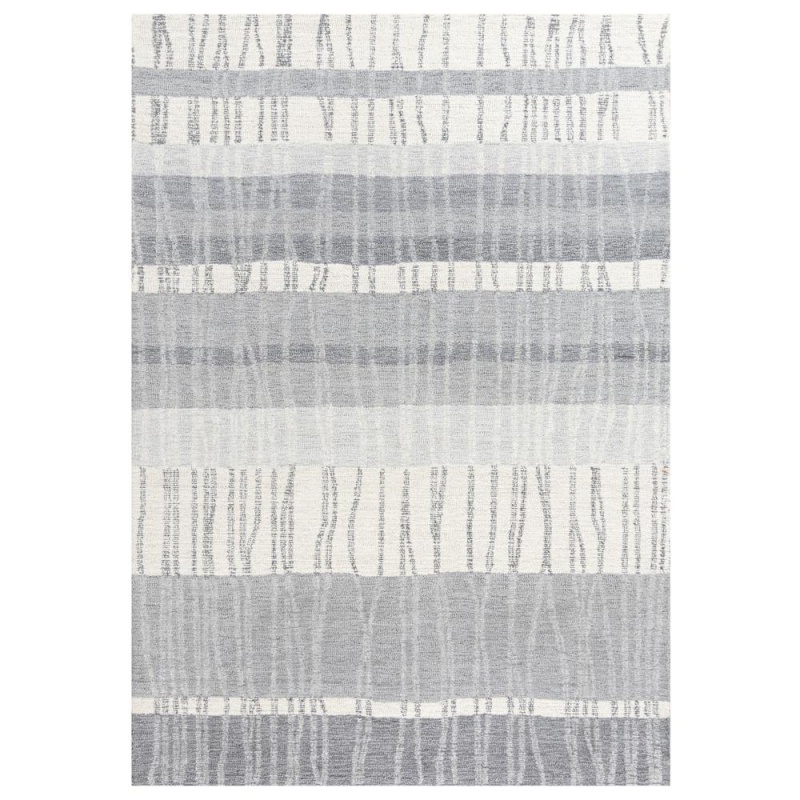Hand Tufted Cut Pile Wool Rug, 5' x 7'6"