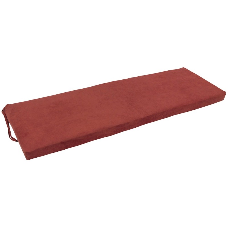 57-Inch By 19-Inch Solid Microsuede Bench Cushion