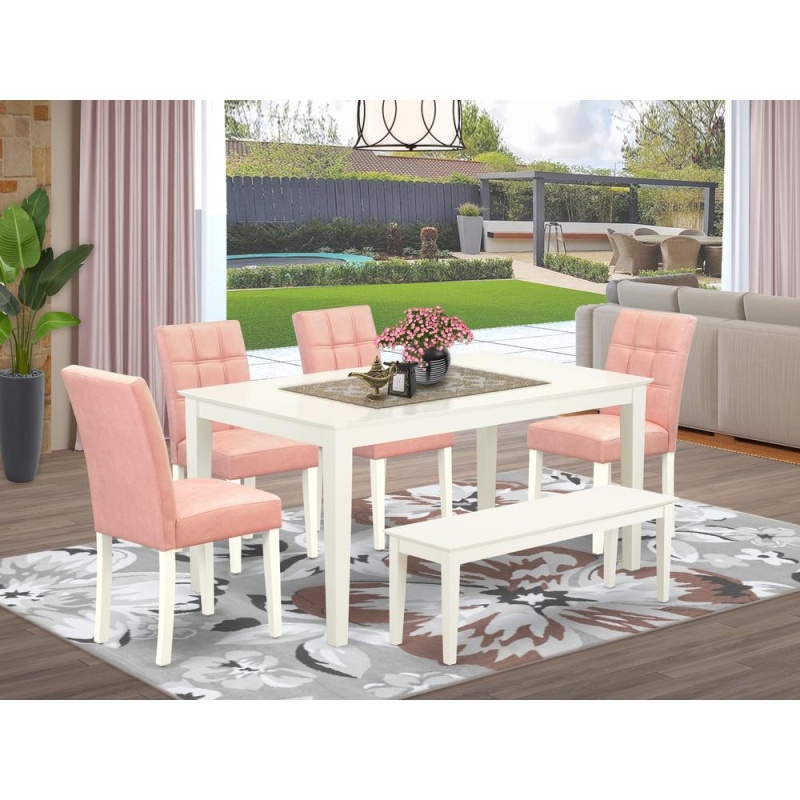 6 Piece Mid-Century Kitchen Table Set