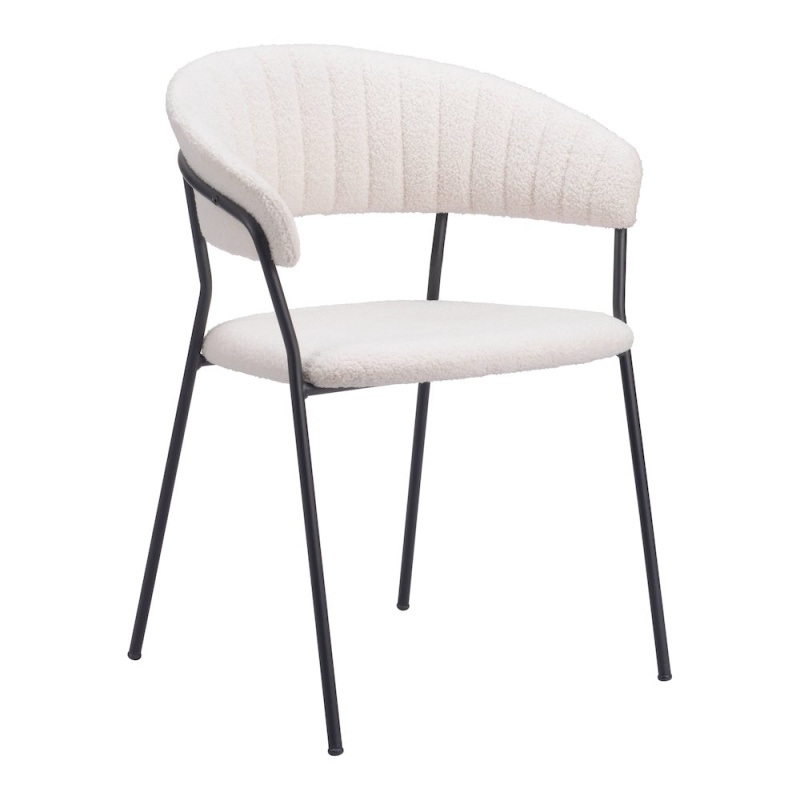 Josephine Dining Chair (Set of 2) Cream