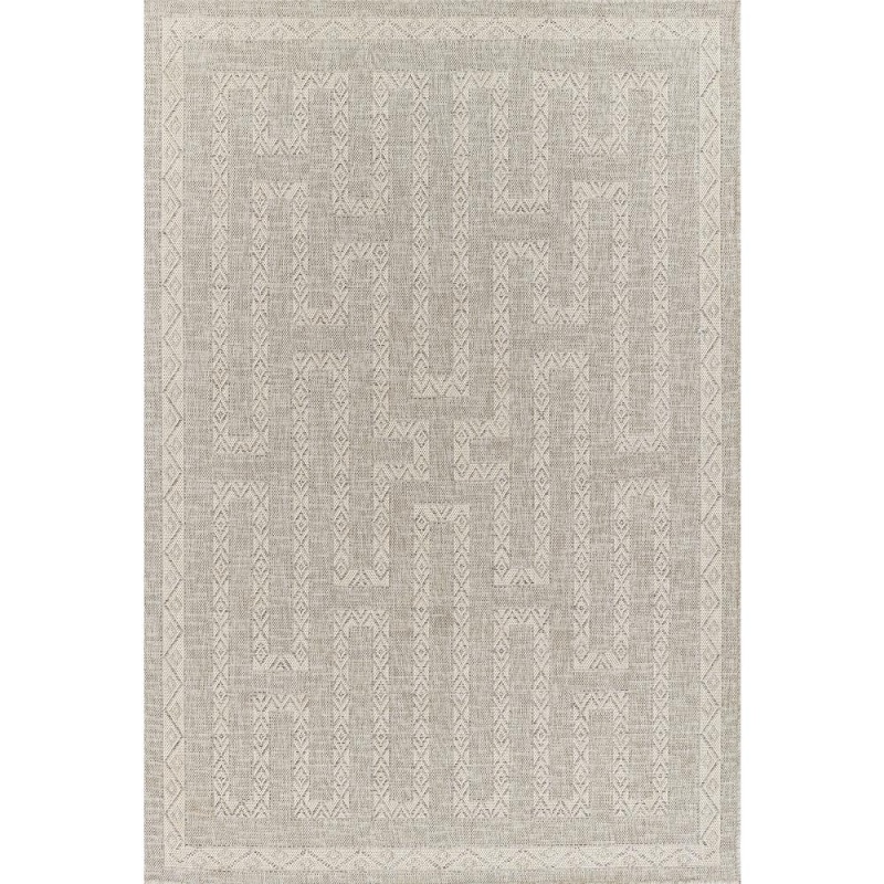 Transitional Runner Area Rug, Grey, 2'7" X 7'6" Runner
