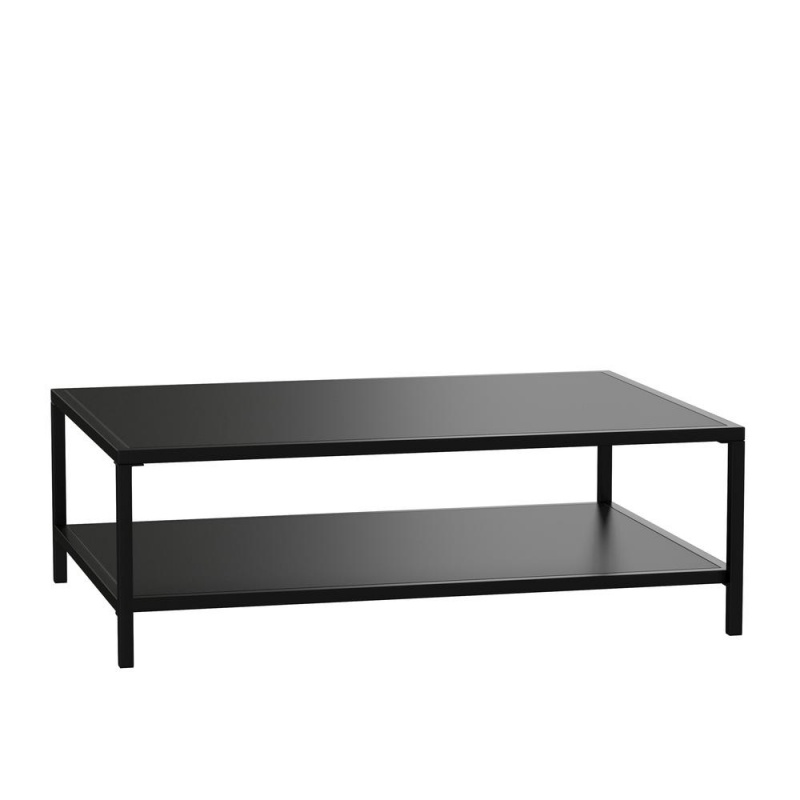 2 Tier Patio Coffee Table Black Coffee Table