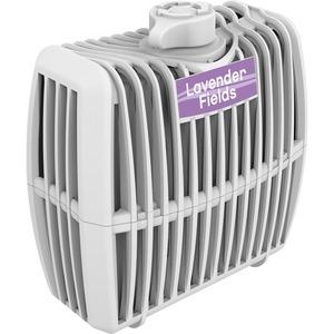 Genuine Joe Air Refreshener Refill Cartridge - Lavender Field - 12 / Carton - Long Lasting, Odor Neutralizer