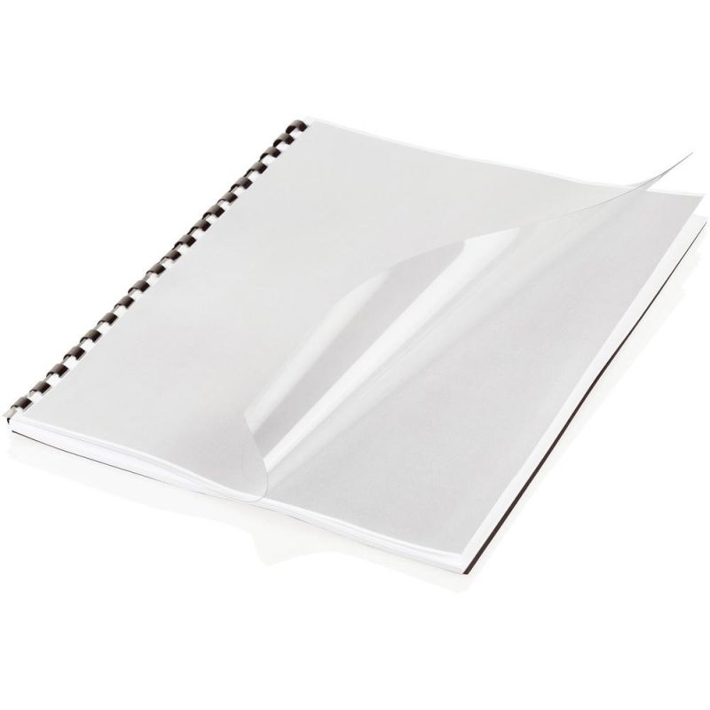 Mead Clear View Letter Presentation Cover - 8 1/2" X 11" - Plastic - Clear - 125 / Box
