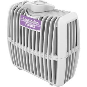 Genuine Joe Air Refreshener Refill Cartridge - Lavender Field - 12 / Carton - Long Lasting, Odor Neutralizer