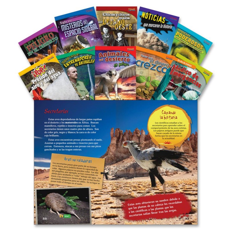 Shell Education Tfk Challenging 10Book Spanish Set 2 Printed Book - Book - Grade 5 - Spanish