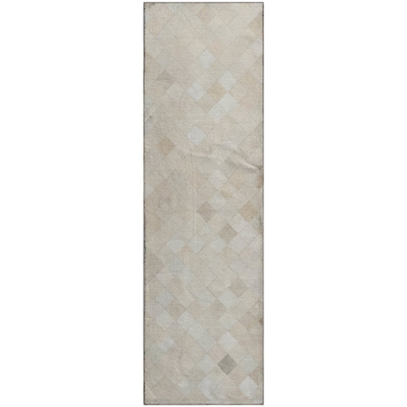 Luxury Washable Indoor/Outdoor Bozeman Linen Runner Rug