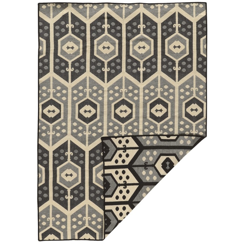 Salonika Reversible Veria Grey 5x8 Rug