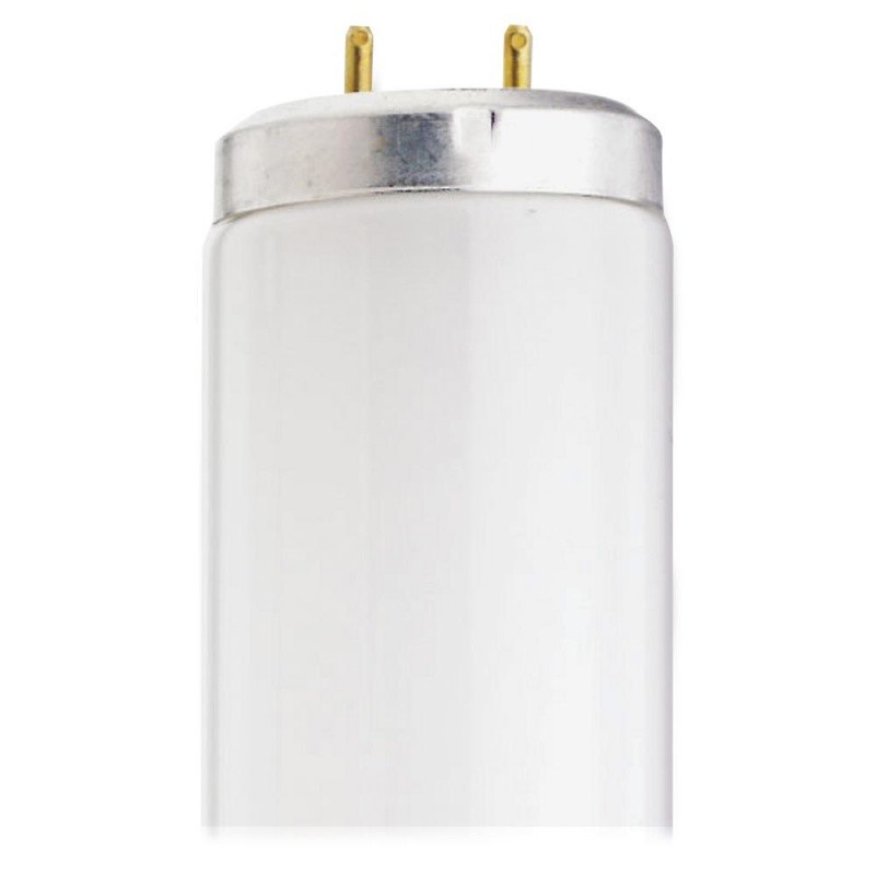 Satco T12 40W Fluorescent Tube Light Bulb - 40 W - 2550 Lm - T12 Size - White - Cool White Light Color - G13 Base - 24000 Hour - 6920.3°F (3826.8°C) Color Temperature - 90 Cri - 30 / Carton