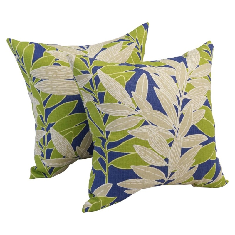 17-Inch Square Polyester Outdoor Throw Pillows (Set Of 2) 9910-S2-Od-141