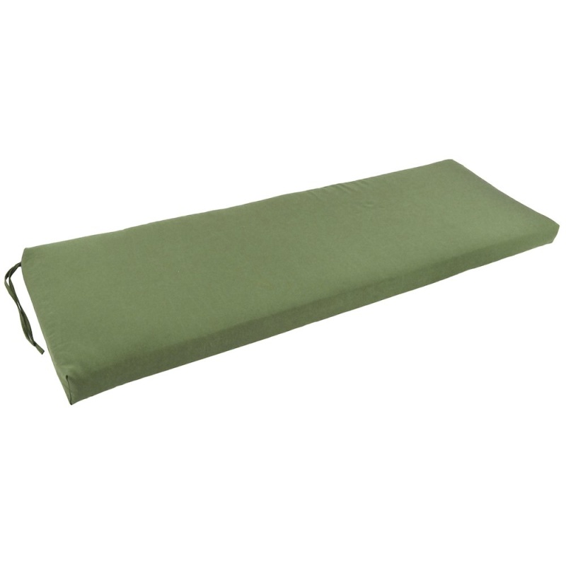 54-Inch By 19-Inch Solid Twill Bench Cushion