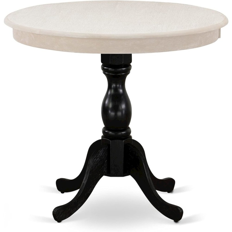 East West Furniture 36" Round Kitchen Table