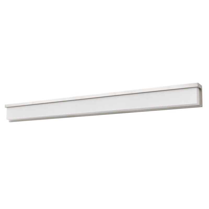 Almeria Metal LED 39" Vanity Light With Acrylic Shade