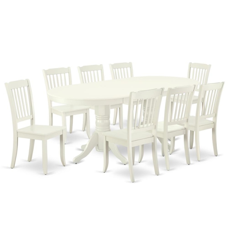 Dining Room Set Linen White