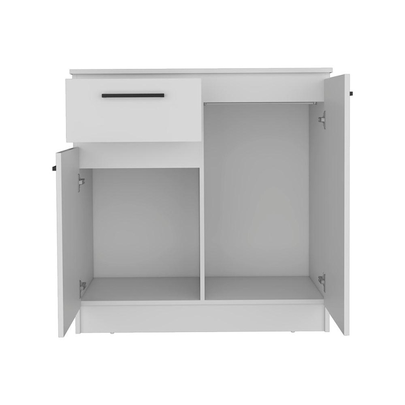 Orleans Dresser With 2-Door And Single Drawer, White