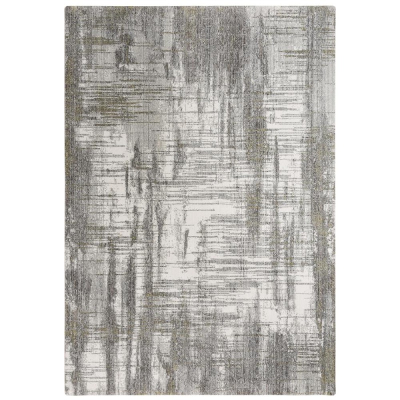 Machine/Hybrid Cut Pile Recycled Polyester Rug, 2'6" X 8'