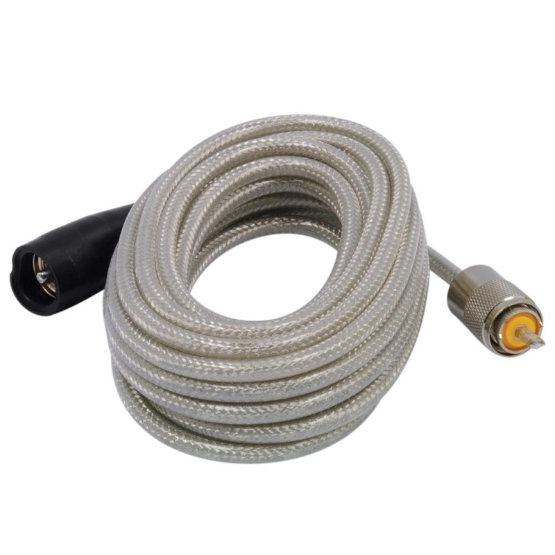 18 Ft Coax Cable With Pl-259 Connectors