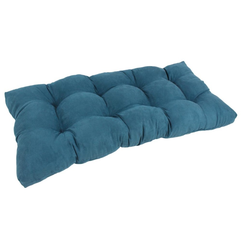 42-Inch By 19-Inch Squared Microsuede Tufted Loveseat Cushion 94006-Ls-Ms-Tl