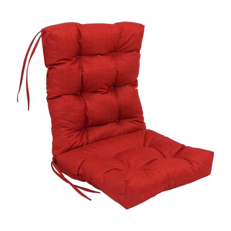 18-Inch by 38-Inch Outdoor Tufted Chair Cushion