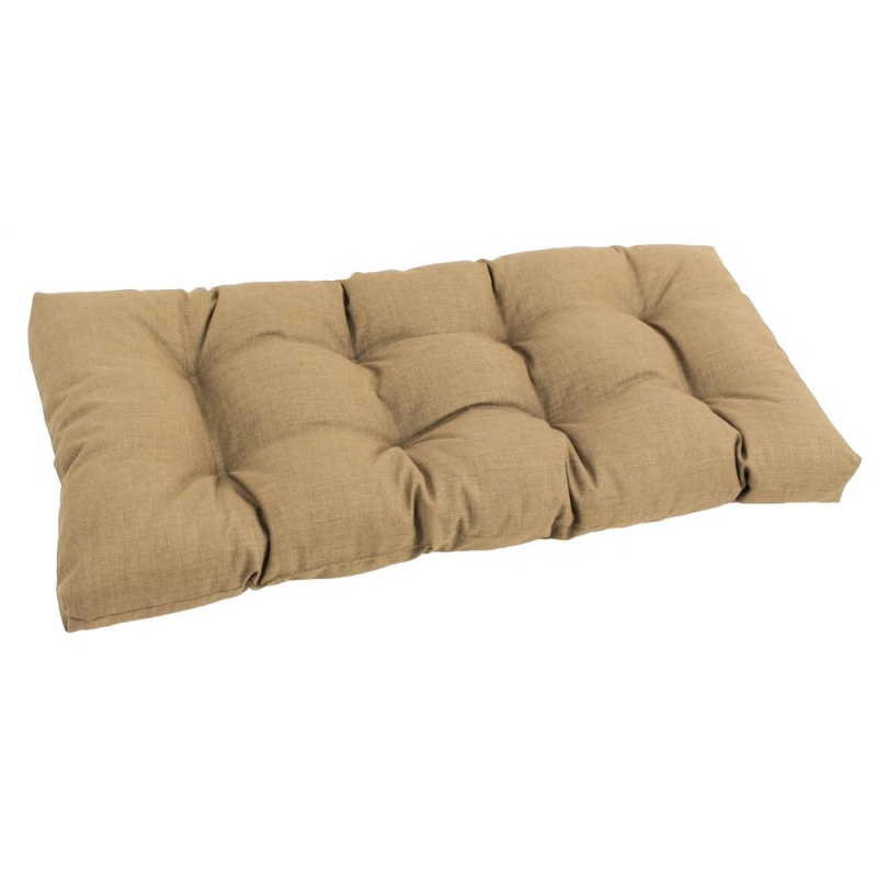 42-Inch by 19-Inch Squared Tufted Loveseat Cushion