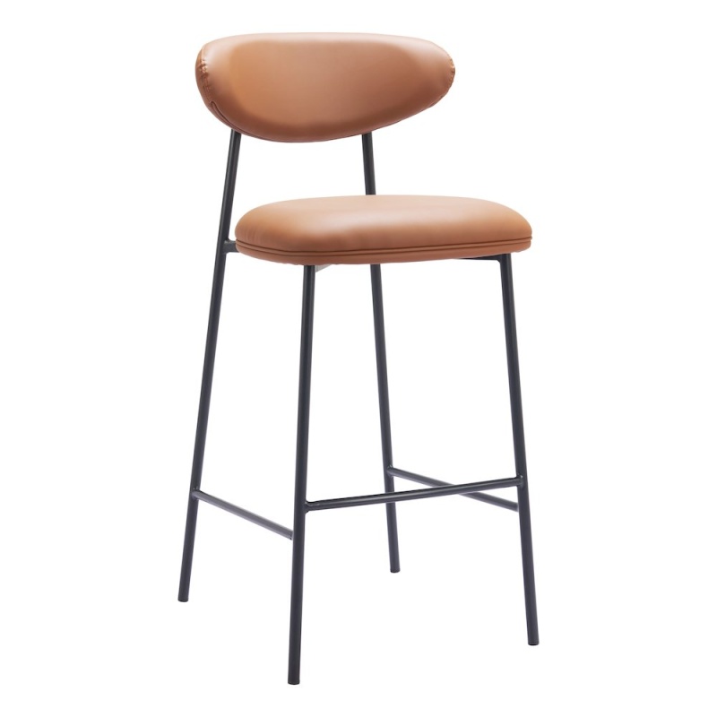 Rorun Barstool (Set Of 2) Brown