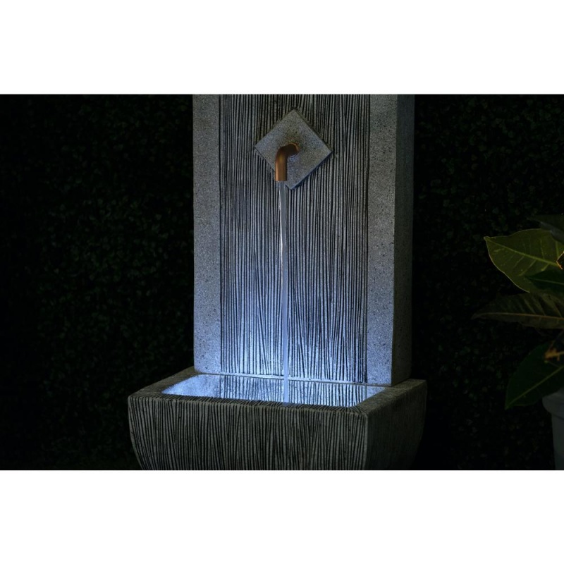 Replenish Resin Fountain W/ Led Light And Pump