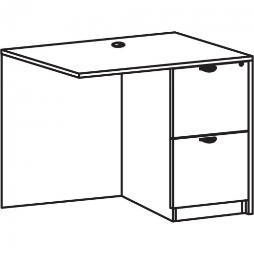 Lorell Prominence 2.0 Right Return - 42" x 24"29"