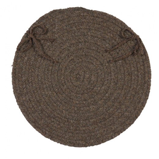 Bristol - Bark 6' Round Area Rug by Colonial Mills