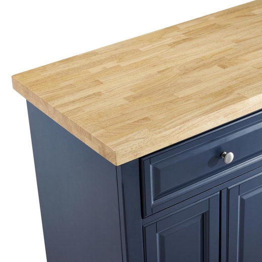 Madison Kitchen Island Navy - Crosley Furniture