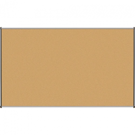 Lorell Satin-Finish Bulletin Board - 72" Height x 48" Width