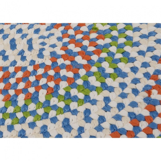 Carousel - Lime Spin 10' Round Outdoor Rug