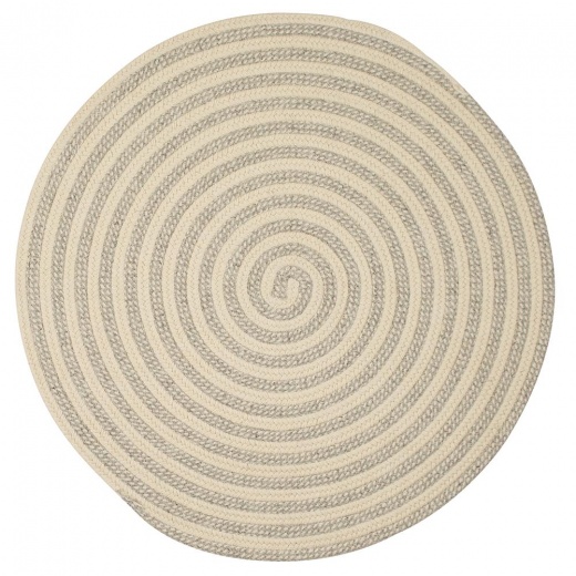 Woodland Round - Light Gray 10' Round