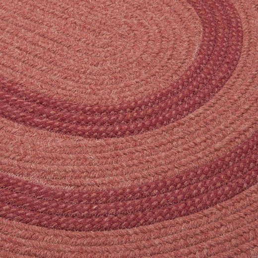 Graywood - Cedar 10' Round Braided Rug by Colonial Mills