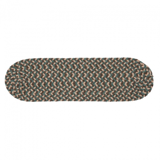 Boston Common - Driftwood Teal Stair Tread (Set 13)